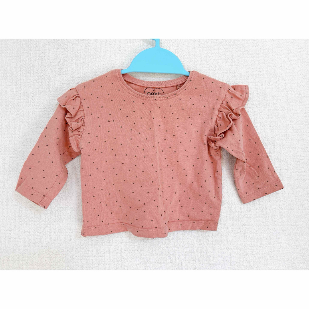 NEXT(ネクスト)のnext 長袖6-9M 3枚セット キッズ/ベビー/マタニティのベビー服(~85cm)(シャツ/カットソー)の商品写真