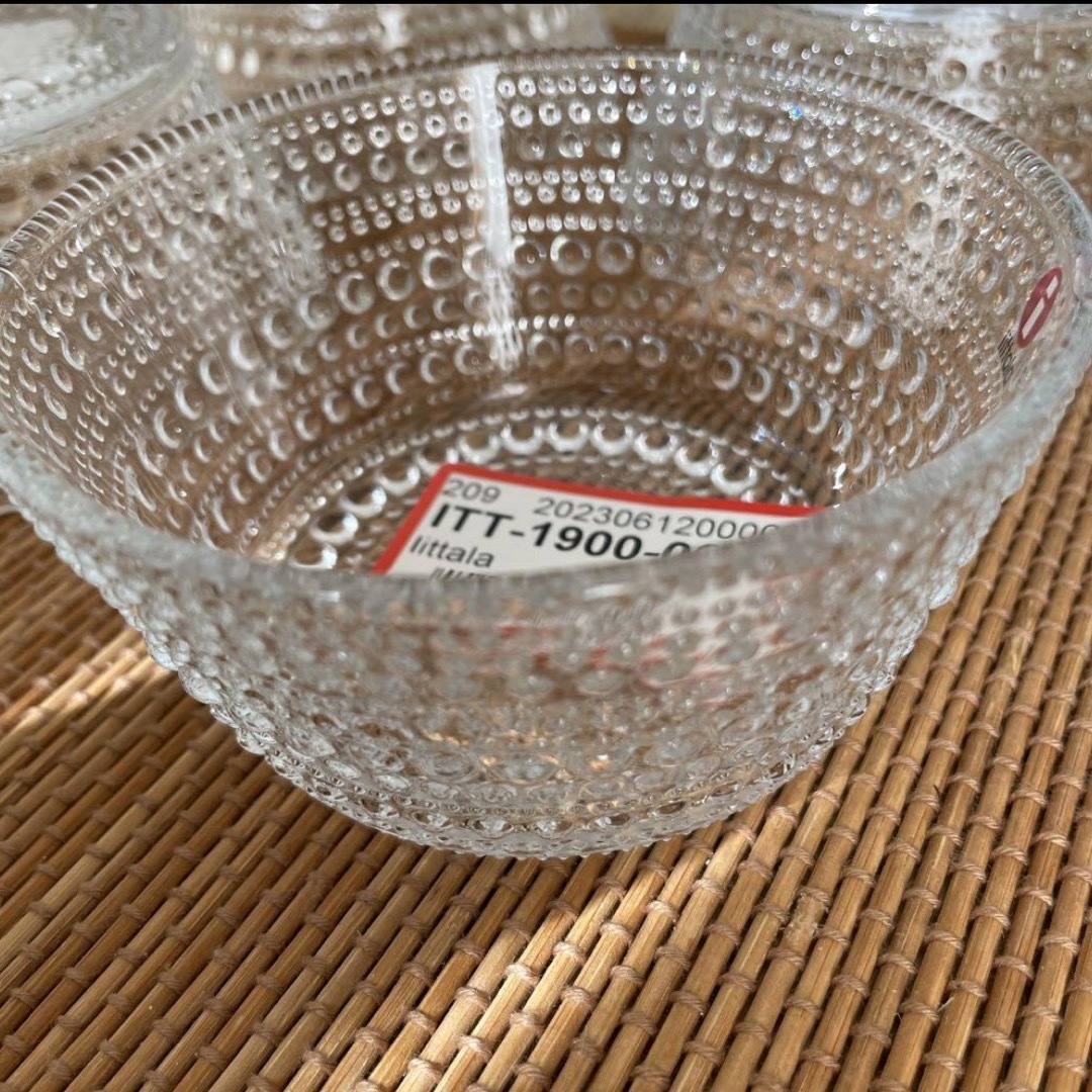 iittala(イッタラ)の新品未使用・カステヘルミ　ボウル4つセット インテリア/住まい/日用品のキッチン/食器(食器)の商品写真