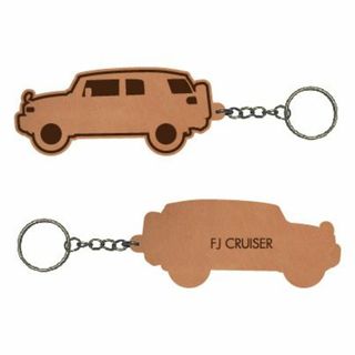 トヨタ(トヨタ)の【本革】トヨタ FJクルーザー【10系】レザーキーホルダー(その他)