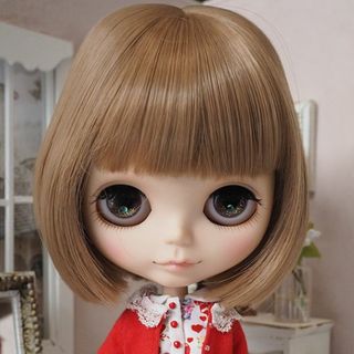 ネオブライス ウィッグ ナチュラルショートボブ MiB 10インチ Blythe(人形)