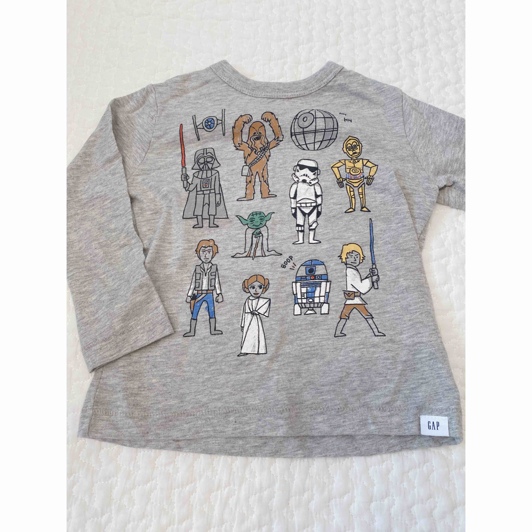 babyGAP(ベビーギャップ)のgap  ロンt  スターウォーズ　80 キッズ/ベビー/マタニティのベビー服(~85cm)(シャツ/カットソー)の商品写真