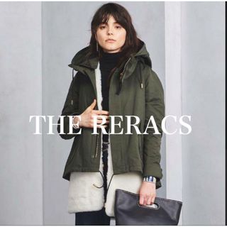 ザリラクス(THE RERACS)の【美品】THE RERACS モッズコート　カーキ／オリーブ　36(モッズコート)