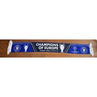 チェルシー(chelsea)のチェルシー　CL チャンピオンタオルマフラー(応援グッズ)