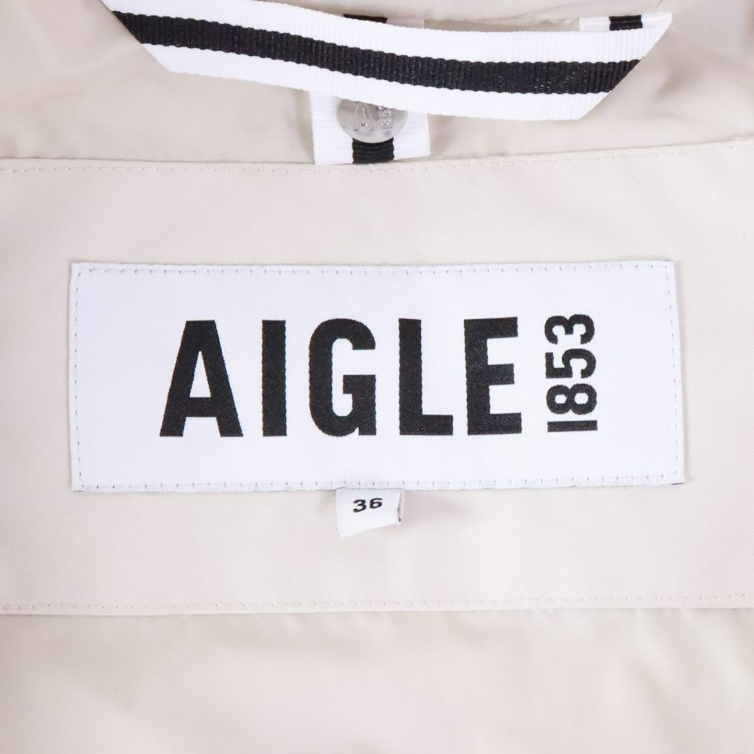 AIGLE(エーグル)のAIGLE　エーグル　マウンテンパーカー　外袋付き　白　Ｓ レディースのジャケット/アウター(その他)の商品写真