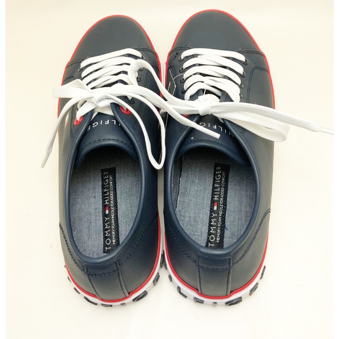 TOMMY HILFIGER(トミーヒルフィガー)の新品 トミーヒルフィガー スニーカー RADAM ネイビー 28.5cm メンズの靴/シューズ(スニーカー)の商品写真