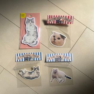 CAT'S issue 付箋＆シール3種(日用品/生活雑貨)