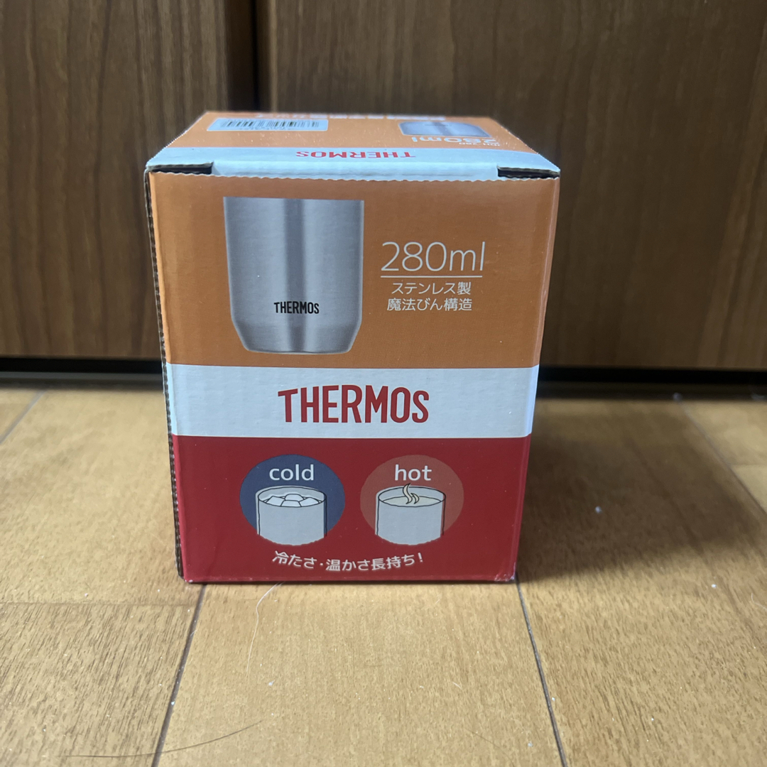 THERMOS(サーモス)の真空断熱カップ JDH-280 ステンレス インテリア/住まい/日用品のキッチン/食器(タンブラー)の商品写真