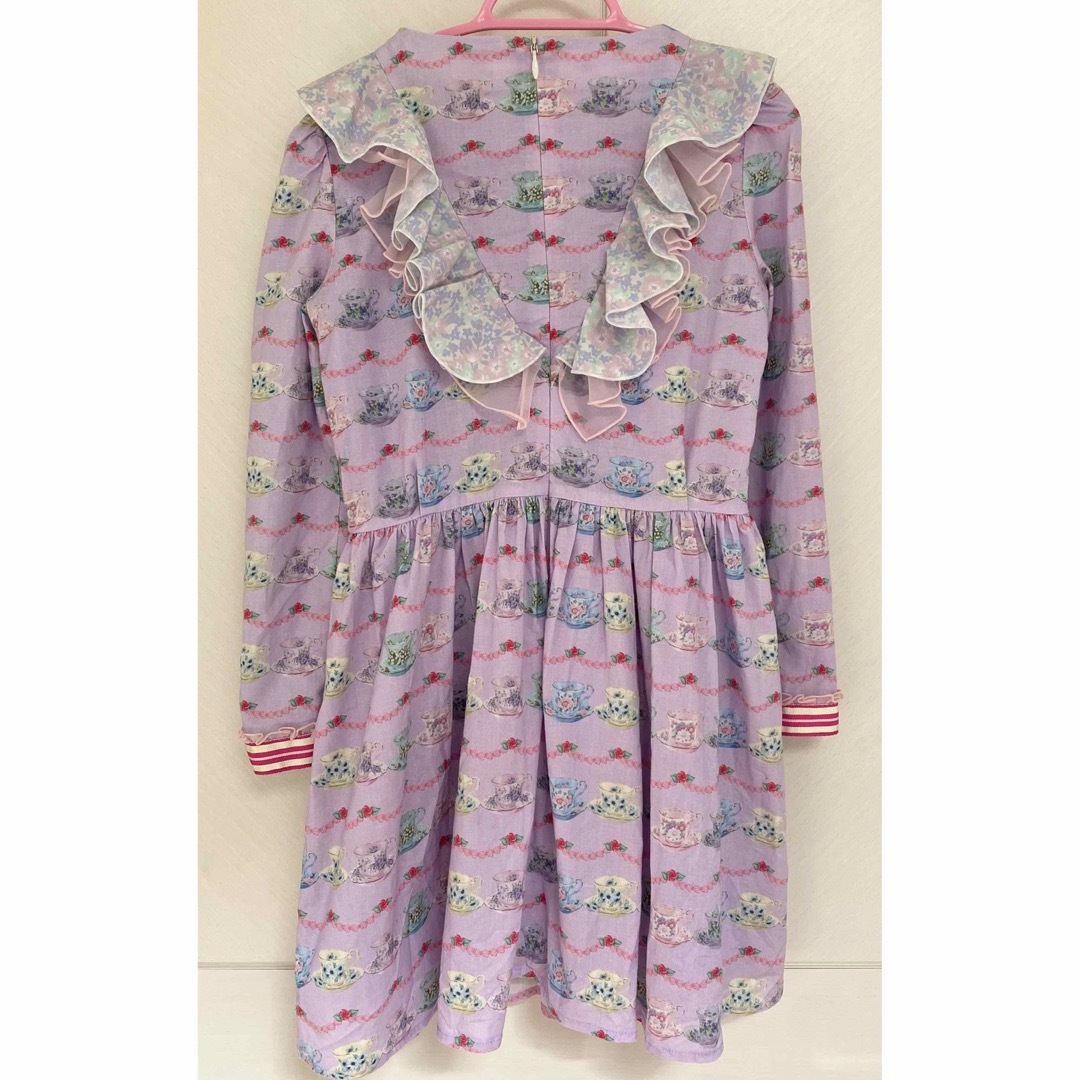 fafa(フェフェ)のfafa ワンピース　130 キッズ/ベビー/マタニティのキッズ服女の子用(90cm~)(ワンピース)の商品写真