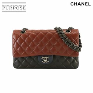 シャネル(CHANEL)の新品同様 シャネル CHANEL マトラッセ 25 チェーン ショルダー バッグ レザー ボルドー カーキ ネイビー トリコロール A01112 VLP 90225176(ショルダーバッグ)