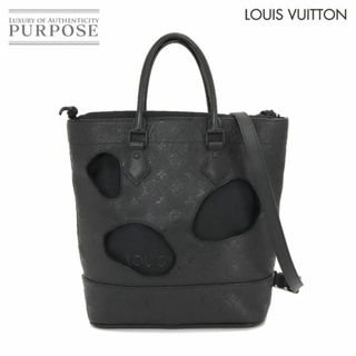 ルイヴィトン(LOUIS VUITTON)の新品同様 ルイ ヴィトン LOUIS VUITTON モノグラム アンプラント ウィズ ホールズ PM ハンド バッグ レザー ノワール M45887 VLP 90227197(ハンドバッグ)