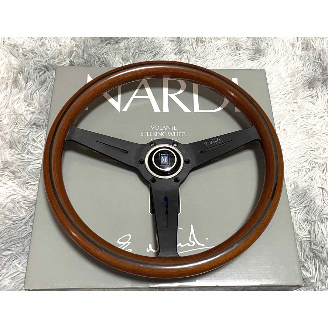 NARDI 36.5Φ ウッドステアリング　ナルディ　即納