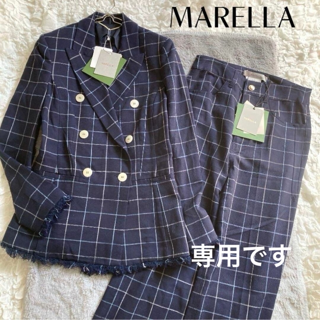 Max Mara(マックスマーラ)の【caoiga様 専用です マレーラ】タグ付き✨セットアップ  レディースのフォーマル/ドレス(スーツ)の商品写真