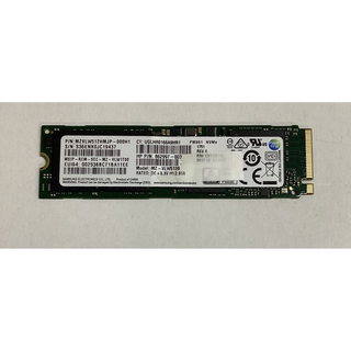 SAMSUNG SSD M.2 NVMe 512GB使用時間:15905h