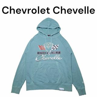 シボレーコルベット　Chevelle　ビッグプリント 　スウェットパーカー(パーカー)