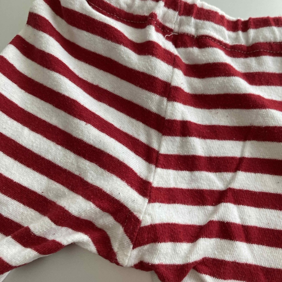 FITH(フィス)の【数回着用】ＦＩＴＨ　スパッツ　赤色 キッズ/ベビー/マタニティのベビー服(~85cm)(パンツ)の商品写真