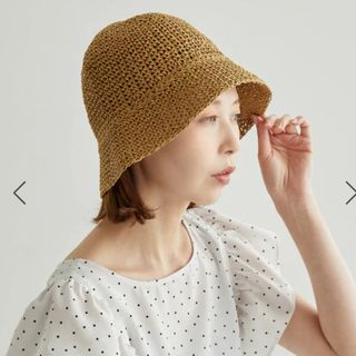 ロペピクニック(Rope' Picnic)のペーパーハット(麦わら帽子/ストローハット)