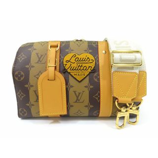 ルイヴィトン(LOUIS VUITTON)のルイ・ヴィトン M45963 モノグラム・ストライプ シティ・キーポル NIGOコラボ ショルダーバッグ 【池袋店】【中古】(ショルダーバッグ)