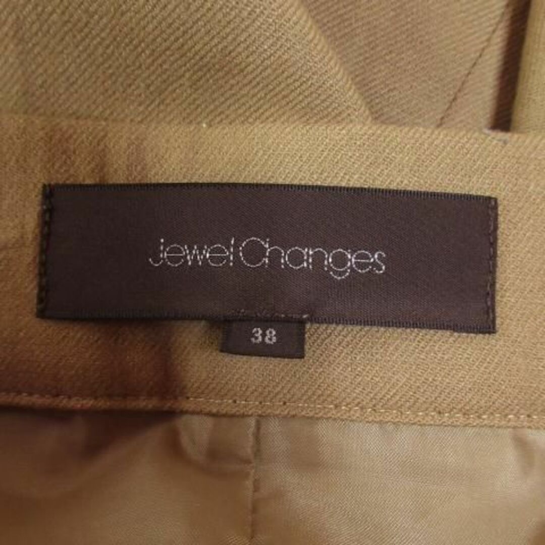 Jewel Changes(ジュエルチェンジズ)のジュエルチェンジズ スカート フレア ひざ丈 38 210406YH4A レディースのスカート(ひざ丈スカート)の商品写真