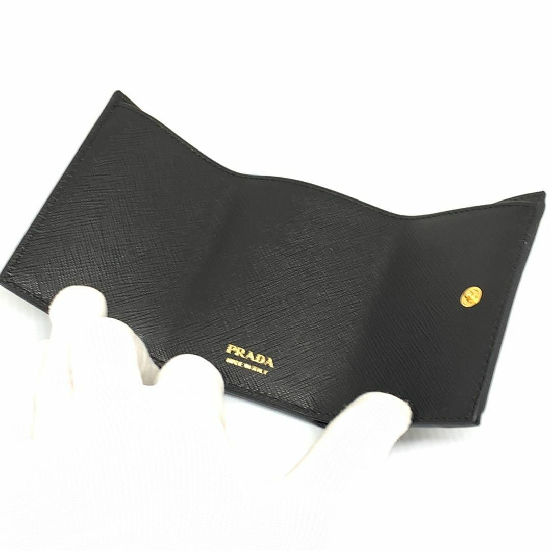 PRADA(プラダ)の☆新品☆PRADA サフィアーノ コンパクトウォレット 財布 0321s45. レディースのファッション小物(財布)の商品写真