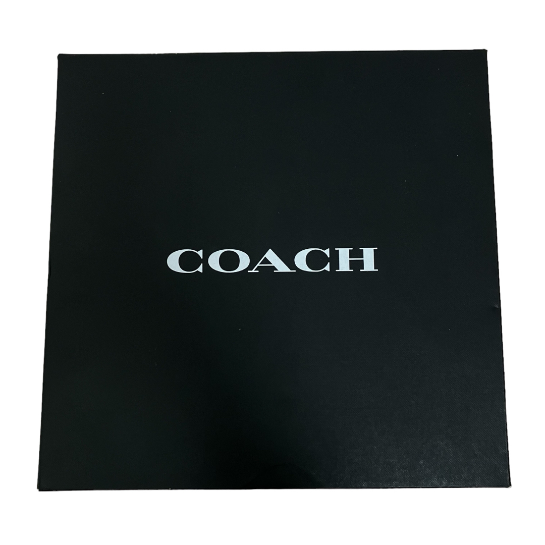 COACH(コーチ)の美品 コーチ レインブーツ 黒 シグネチャー 24.5cm レディースの靴/シューズ(レインブーツ/長靴)の商品写真