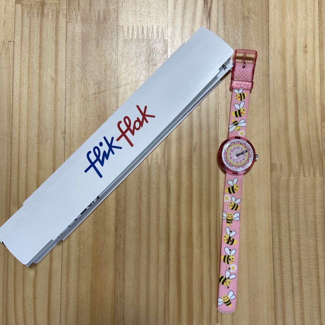 swatch(スウォッチ)のフリックフラック　腕時計 キッズ/ベビー/マタニティのこども用ファッション小物(腕時計)の商品写真