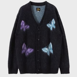 ニードルス(Needles)のNEEDLES 23aw別注 Mohair Cardigan Papillon(カーディガン)