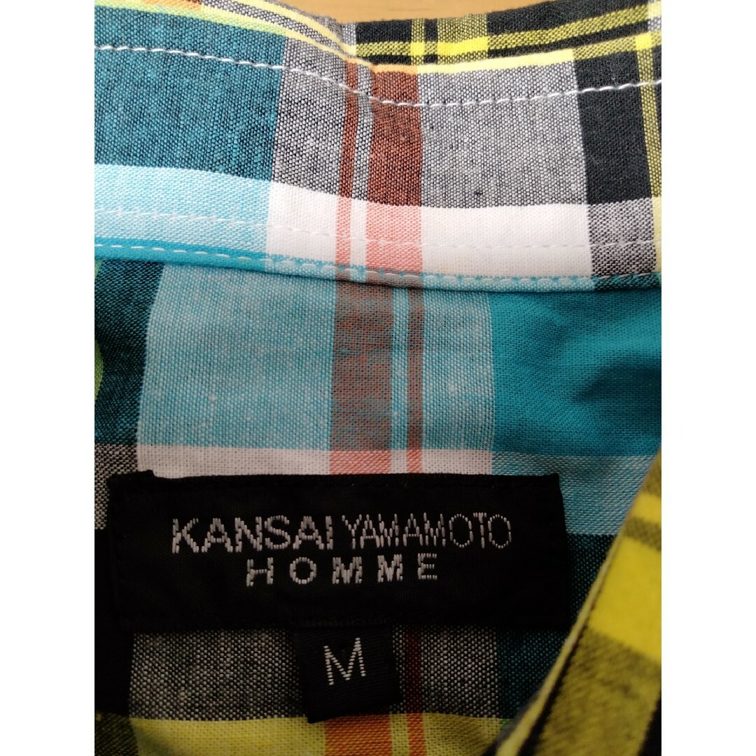 Kansai Yamamoto(カンサイヤマモト)の【№521】●未使用 KANSAI YAMAMOTO HOMME ボタンダウン メンズのトップス(シャツ)の商品写真