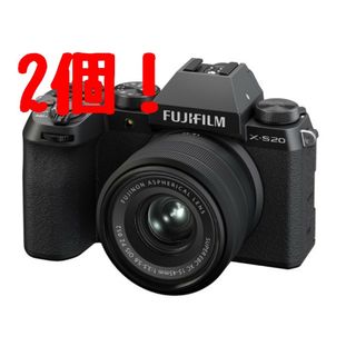 フジフイルム(富士フイルム)の新品・未開封FUJIFILM X-S20 XC15-45mmレンズキット(ミラーレス一眼)