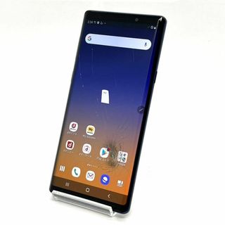 サムスン(SAMSUNG)のGalaxy note9 SC-01L ブルー ドコモ SIMフリー 訳あり⑨(スマートフォン本体)