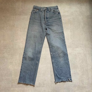 リーバイス(Levi's)のリーバイス カットオフデニム ボタンフライ 16刻印 オレンジタブ usa製(デニム/ジーンズ)