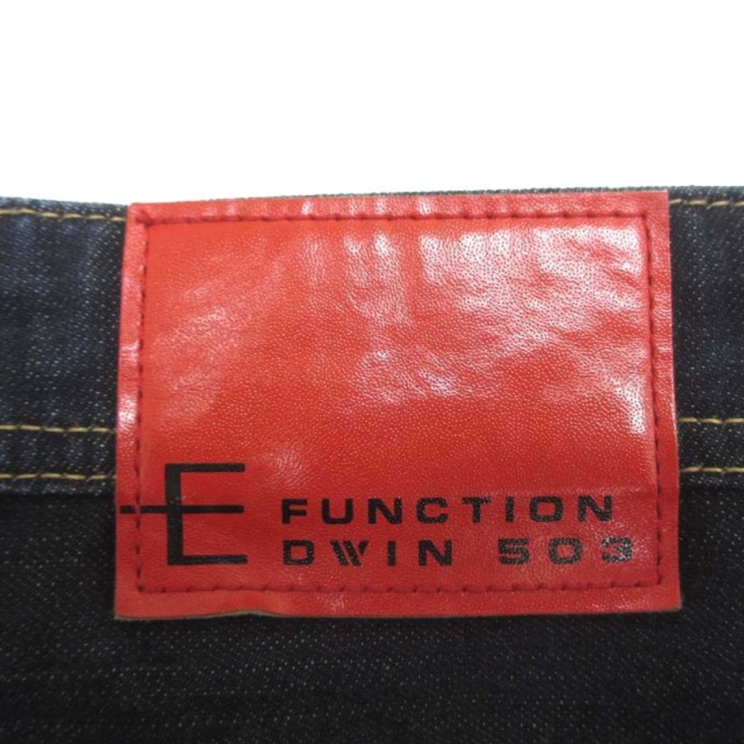 EDWIN(エドウィン)のエドウィン 503 Eファンクション デニムパンツ ジーンズ 青系 M メンズのパンツ(デニム/ジーンズ)の商品写真