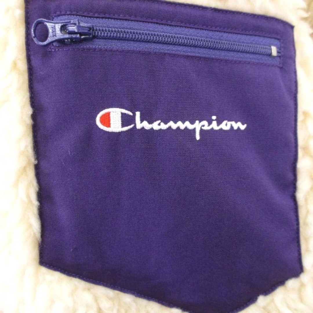 Champion(チャンピオン)のチャンピオン ボアフリースロングジャケット CW-Q612 アイボリー系 M レディースのジャケット/アウター(その他)の商品写真