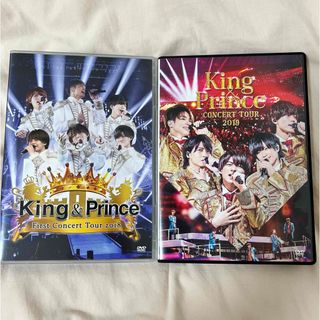 キングアンドプリンス(King & Prince)のKing & Prince ライブDVD  2018、2019 ２本セット(アイドル)