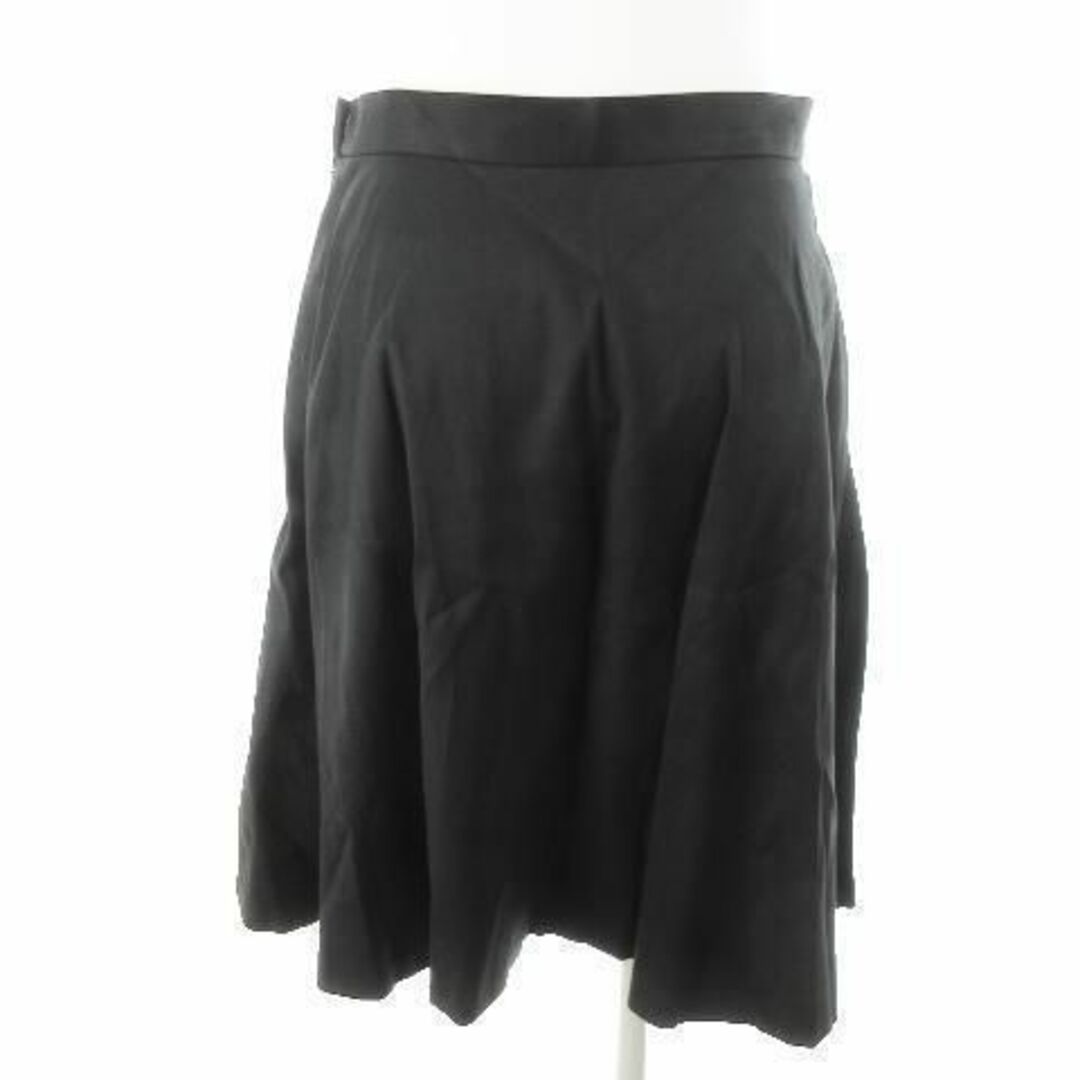 DEUXIEME CLASSE(ドゥーズィエムクラス)のドゥーズィエム クラス フレアスカート ひざ丈 38 黒 210615MN5A レディースのスカート(ひざ丈スカート)の商品写真