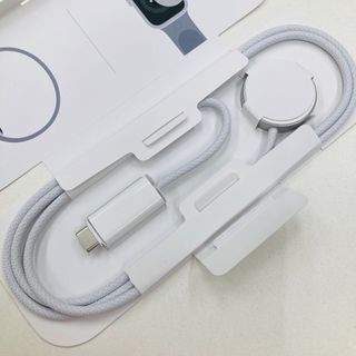 アップルウォッチ(Apple Watch)のapple watch ,純正品 充電器  （タイプC）ケーブル(バッテリー/充電器)