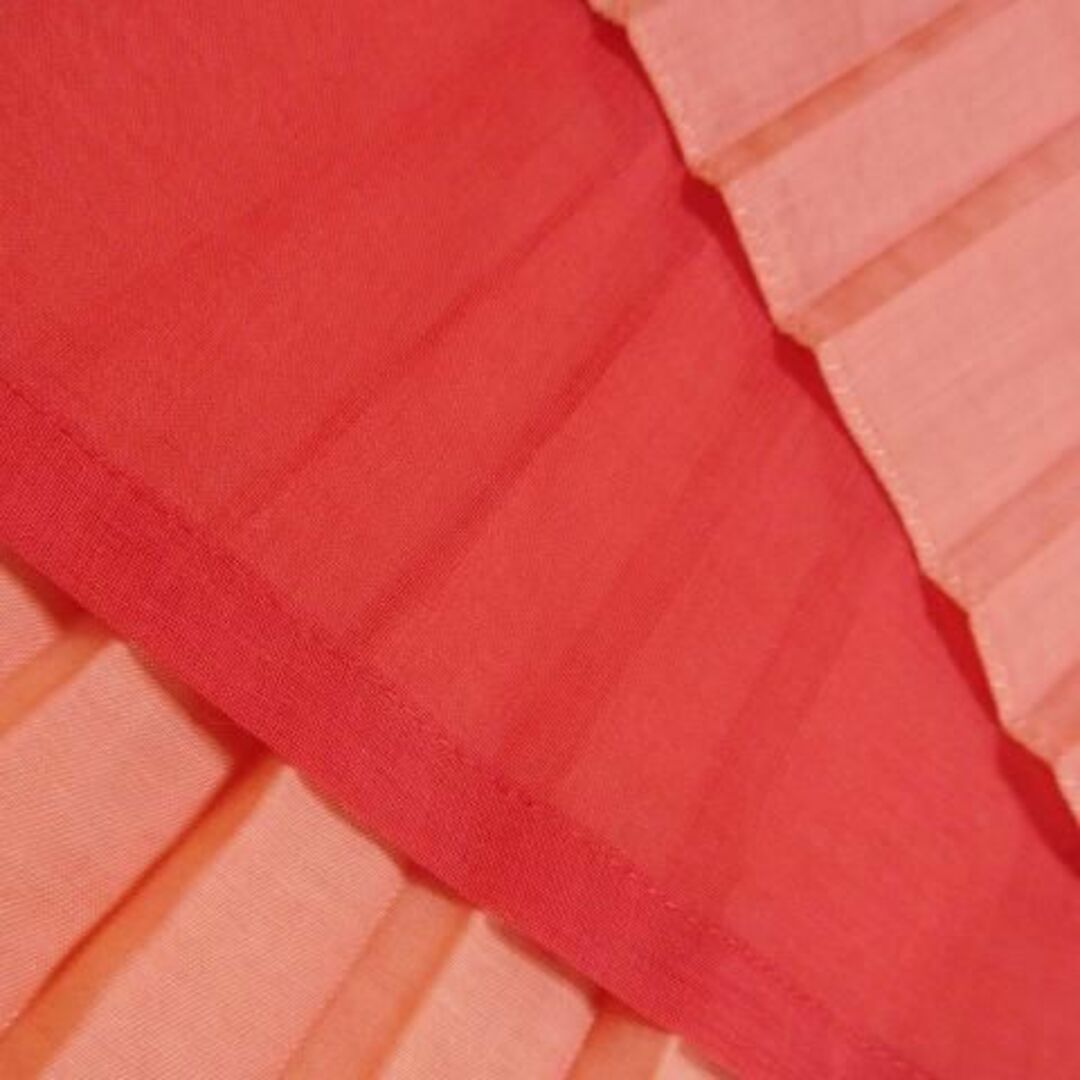 MACPHEE(マカフィー)のマカフィー ひざ丈スカート プリーツ 36 ピンク 211022AO18A レディースのスカート(ひざ丈スカート)の商品写真