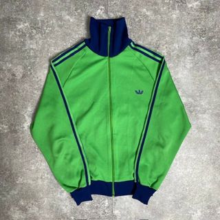 アディダス(adidas)の70's 80's adidas トラックジャケット 希少カラー デサント製 トレフォイル ヴィンテージ vintage 239U(ジャージ)