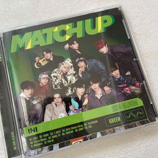 INI MATCH UP CD ステッカー付き (アイドルグッズ)