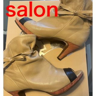 トゥモローランド購入　SALON ショートブーツ　サロン　ブーツ　