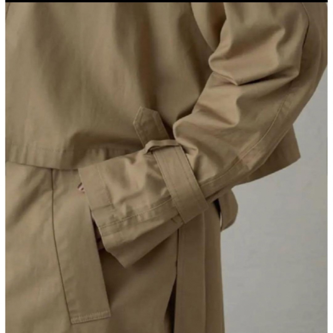 新品未使用 Loungedress ラウンジドレス トレンチコート ネイビー 新品未使用 Loungedress ラウンジドレス トレンチコート ネイビー