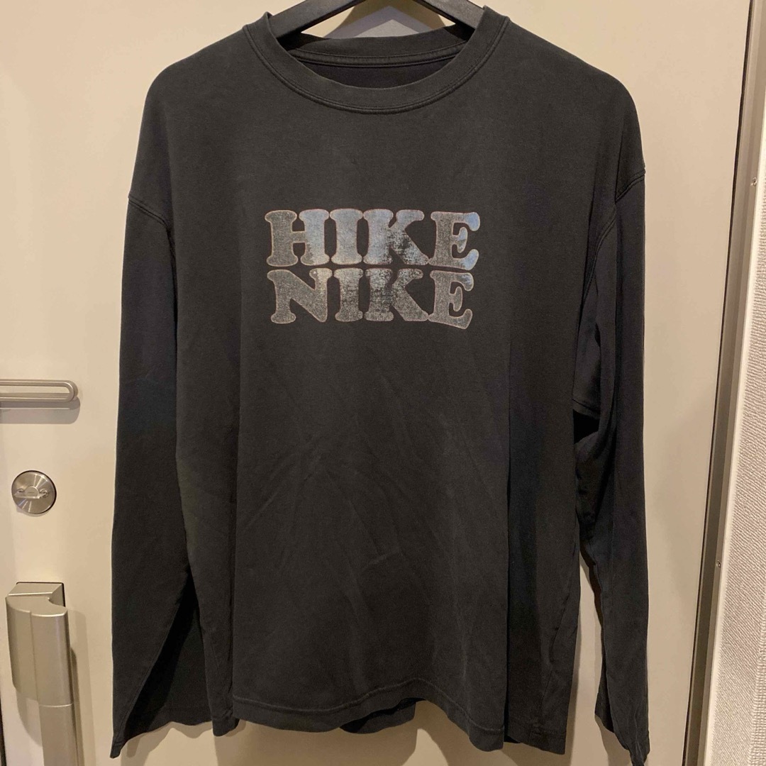 NIKE(ナイキ)のNIKE HIKE ロンT 古着 ヴィンテージ フェード クラック メンズのトップス(Tシャツ/カットソー(七分/長袖))の商品写真