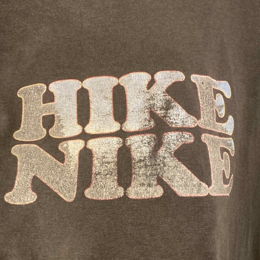 NIKE(ナイキ)のNIKE HIKE ロンT 古着 ヴィンテージ フェード クラック メンズのトップス(Tシャツ/カットソー(七分/長袖))の商品写真