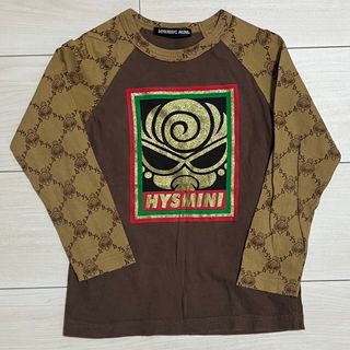 ヒステリックミニ(HYSTERIC MINI)のブラウンロンT(Tシャツ/カットソー)