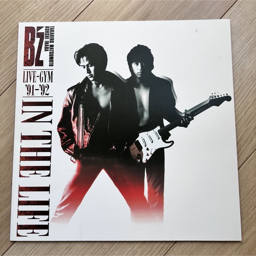 B’z LIVE GYM 91-92 IN THE LIFE ツアーパンフレット エンタメ/ホビーのタレントグッズ(ミュージシャン)の商品写真