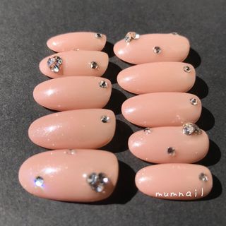 ハンドメイド ネイルチップ 10枚 コスメ/美容のネイル(つけ爪/ネイルチップ)の商品写真