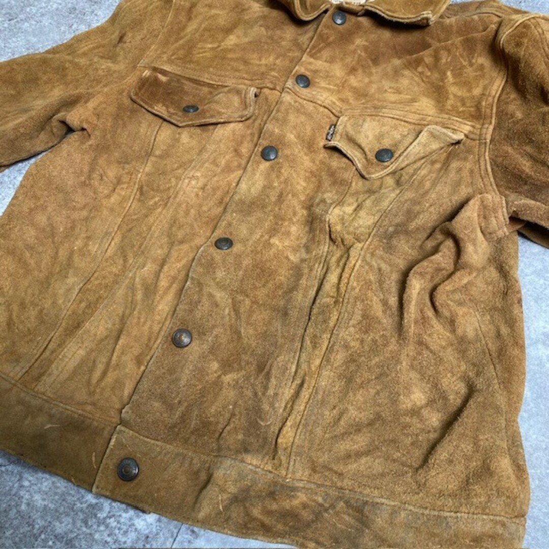 60's 70's Levi's リーバイス 3rd TYPE スエードジャケット BIG-E ヴィンテージ vintage 236U