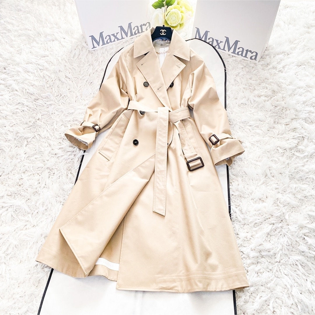 Max Mara(マックスマーラ)の★新品★マックスマーラ トレンチコート★リバーシブル★ レディースのジャケット/アウター(トレンチコート)の商品写真