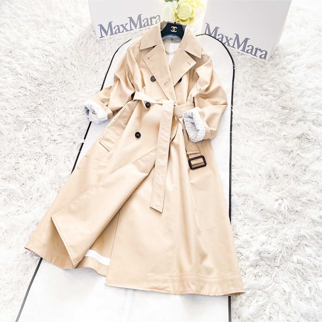 Max Mara(マックスマーラ)の★新品★マックスマーラ トレンチコート★リバーシブル★ レディースのジャケット/アウター(トレンチコート)の商品写真