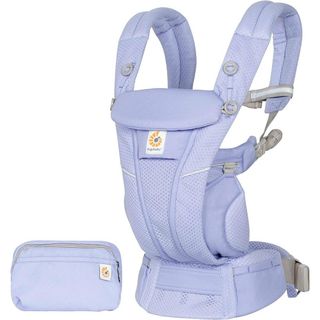 エルゴベビー(Ergobaby)の未使用■Ergobaby(エルゴベビー) 抱っこ紐 ベビーキャリア オムニ ブリーズ OMNI Breeze ブルーラベンダー BCZ360PBL 新生児~4歳頃 リプロス ベビー用品(抱っこひも/おんぶひも)