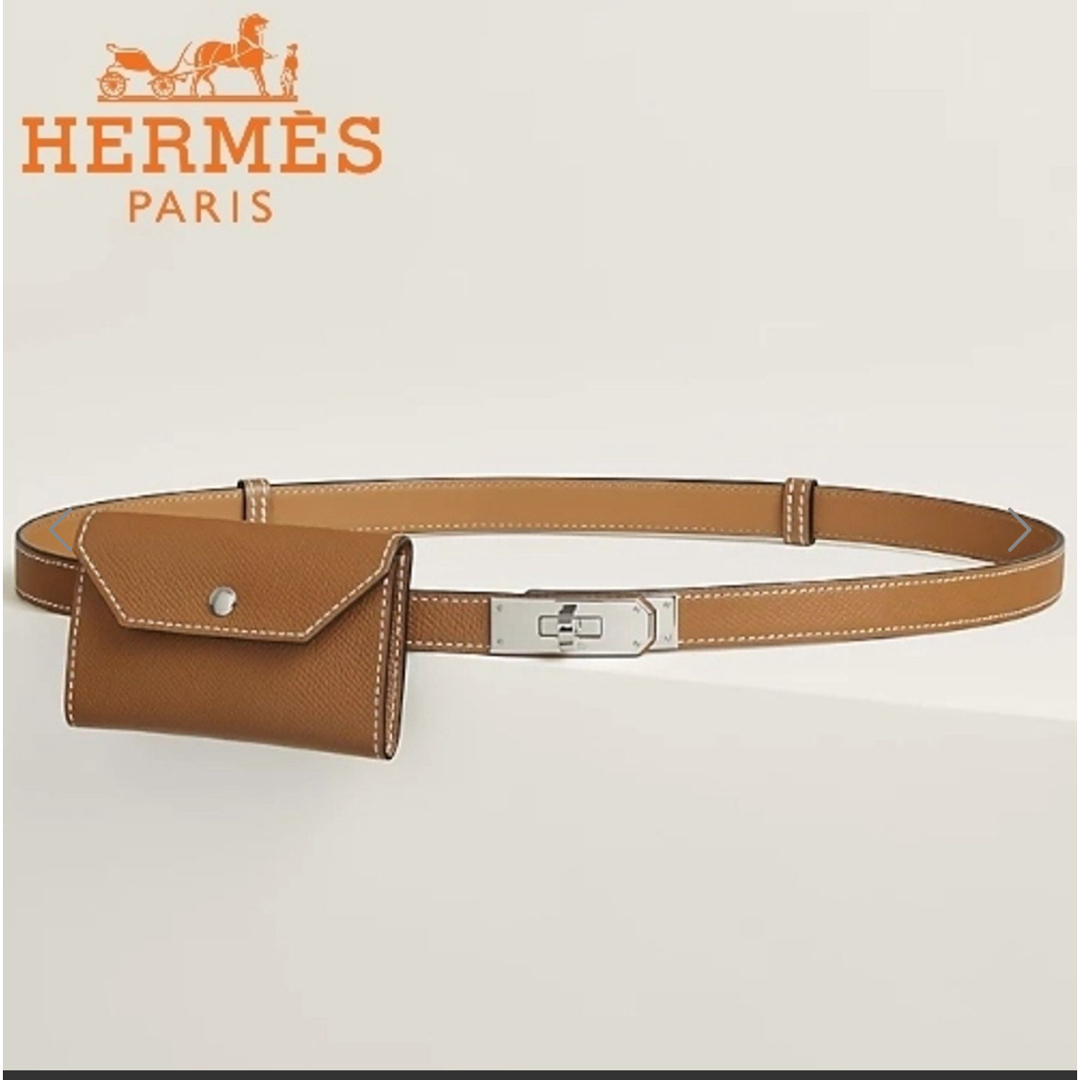 Hermes(エルメス)の【HERMES】エルメス Kelly ケリー ポケット ベルト 18 レディースのファッション小物(ベルト)の商品写真